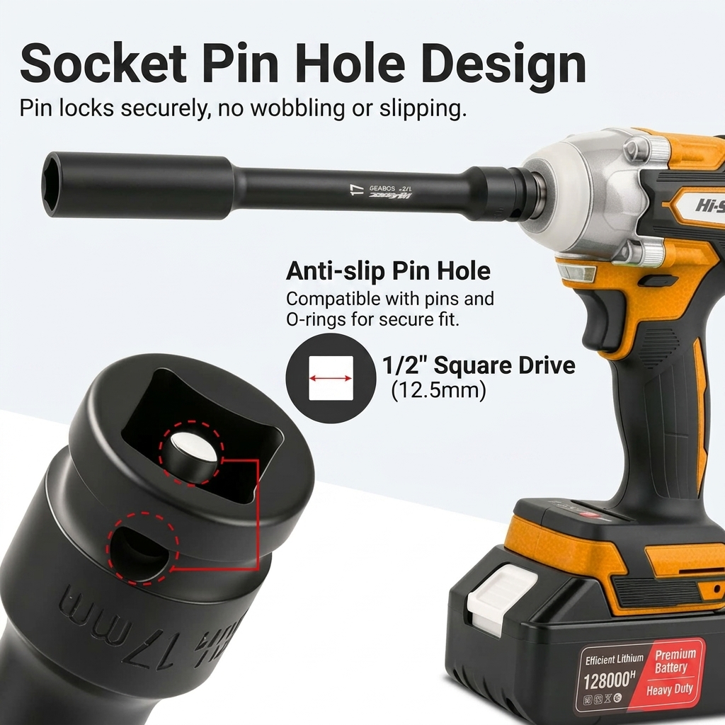 1/2 Inch Drive Extra Long Impa - огляд і ціна Electronics Repair Equipment