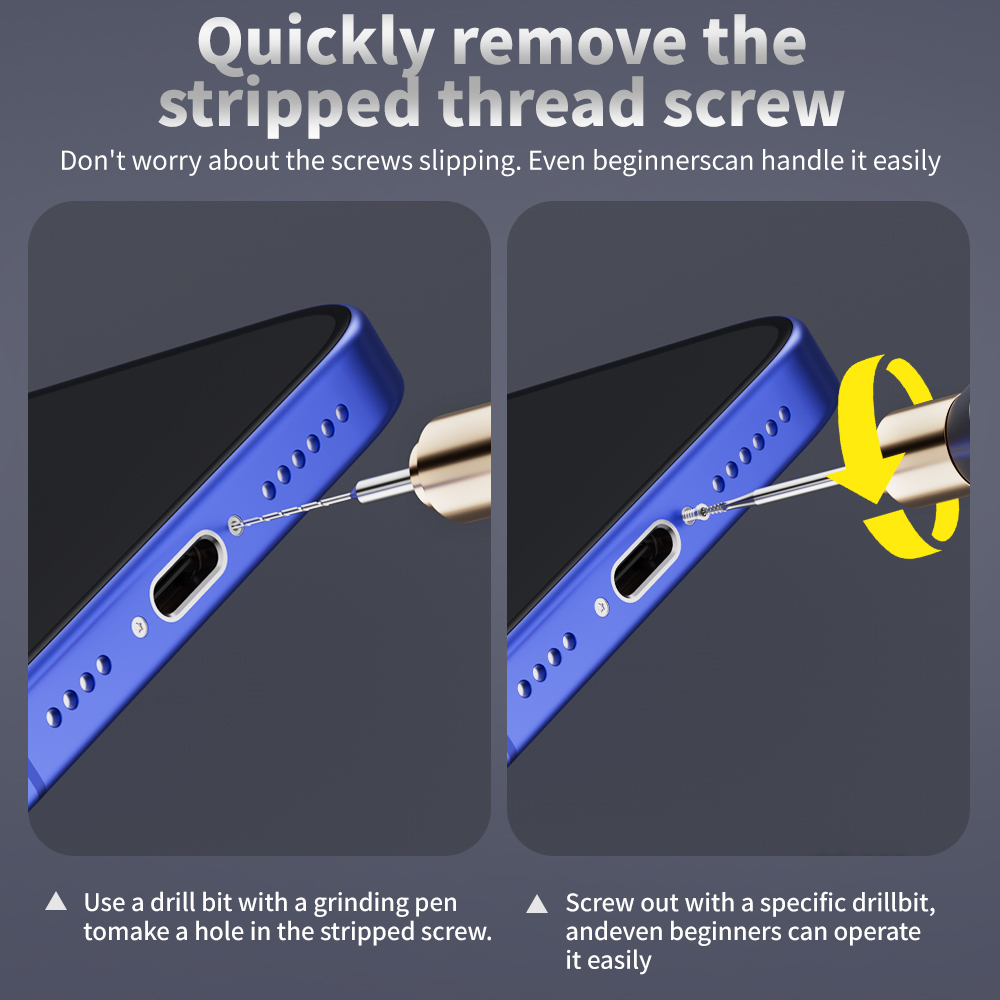 2Pcs Sliding Drill Bit Alloy S - огляд і ціна Electronics Repair Company