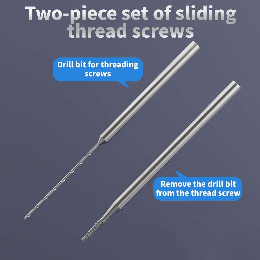 2Pcs Sliding Drill Bit Alloy S - огляд і ціна Electronics Repair Company