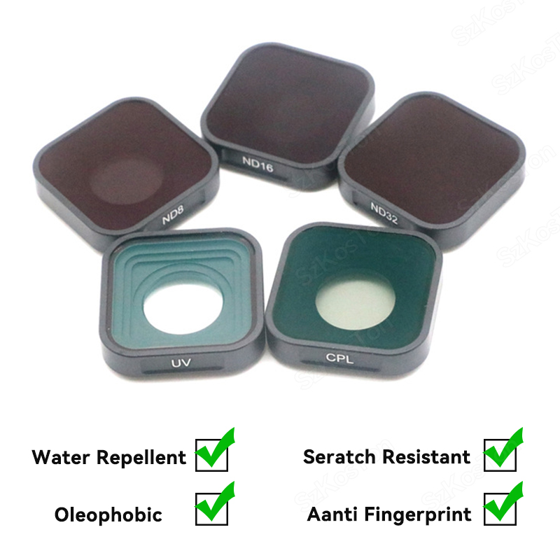 CPL UV ND8 ND16 ND32 ND Filter - огляд і ціна Gopro Action Camera Hero 11 Black
