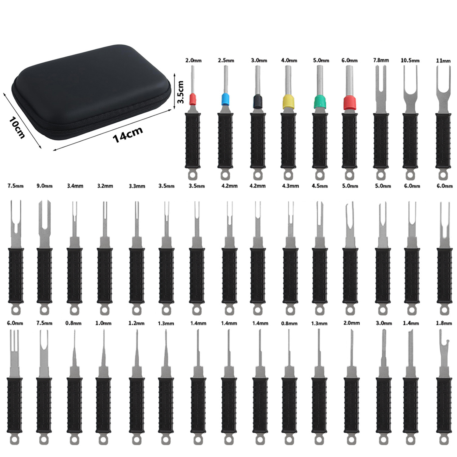 Car Terminal Removal Tool Kit, - огляд і ціна Electronics Repair Equipment