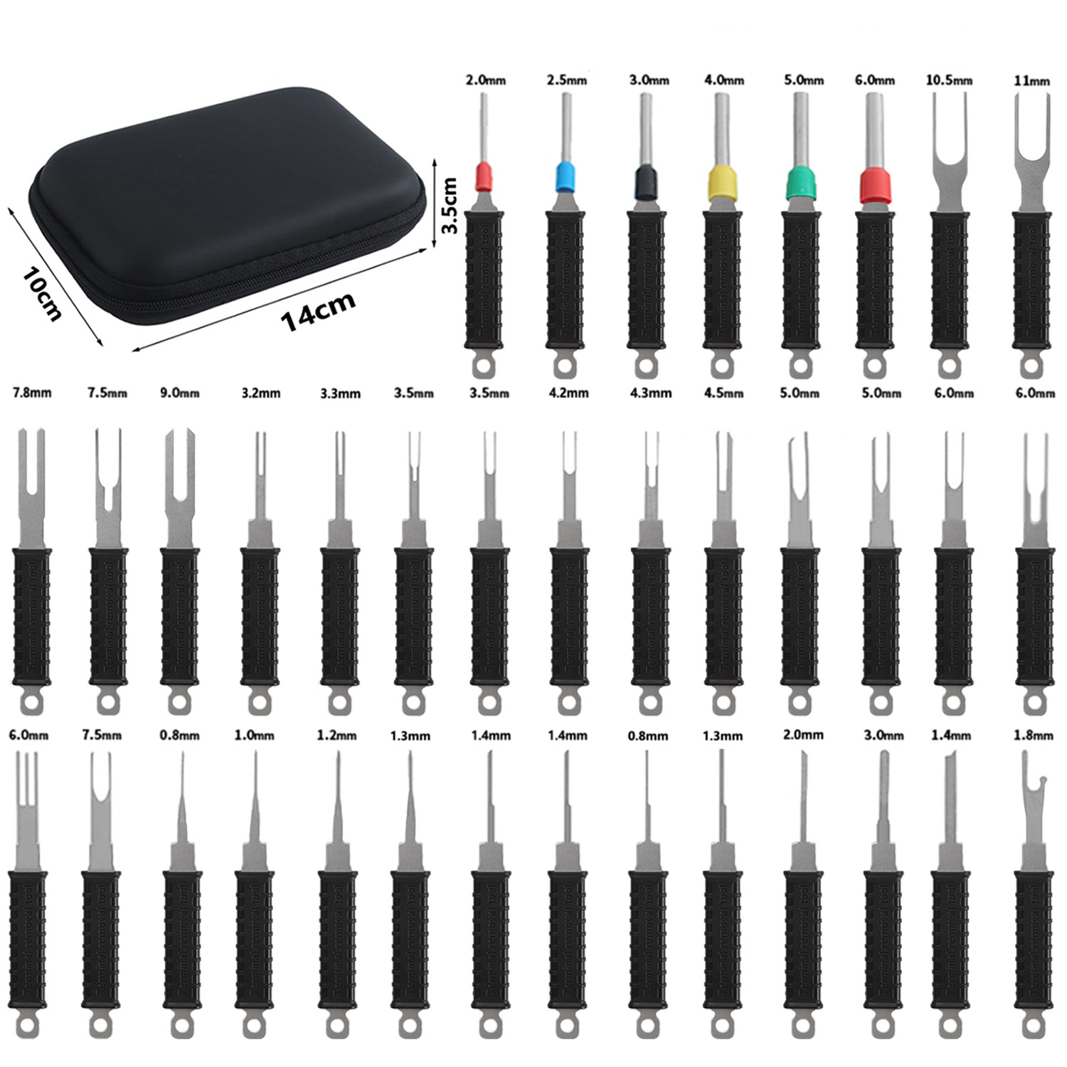 Car Terminal Removal Tool Kit, - огляд і ціна Electronics Repair Equipment
