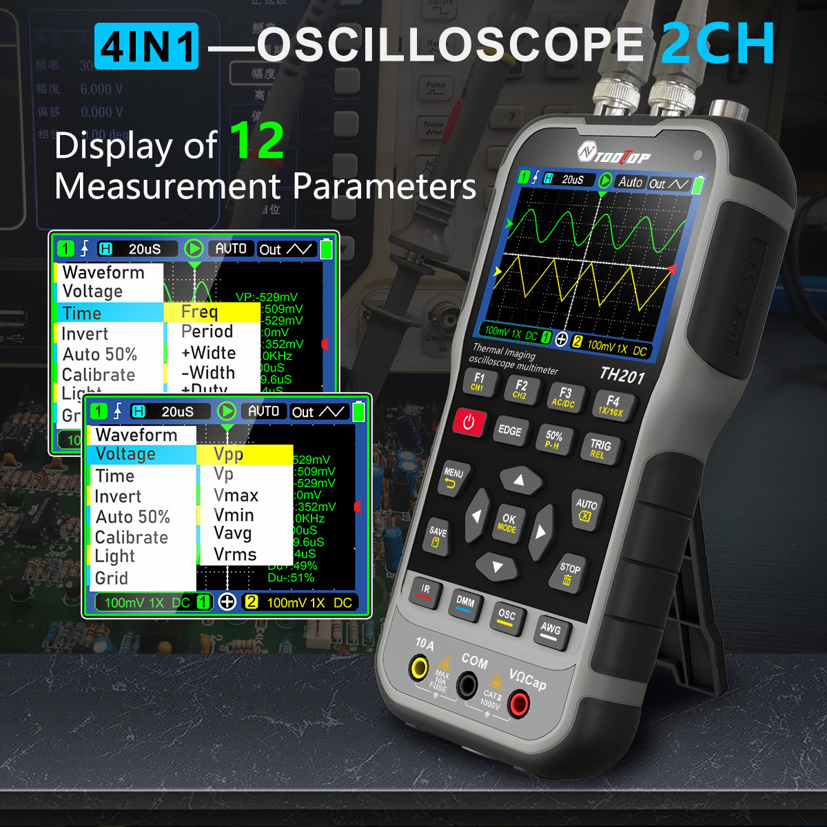 TOOLTOP TH201 4in1 Thermal Ima - огляд і ціна Electronics Repair Equipment